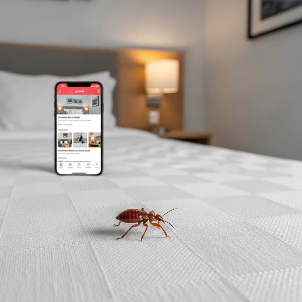 punaise de lit et AIRBNB
